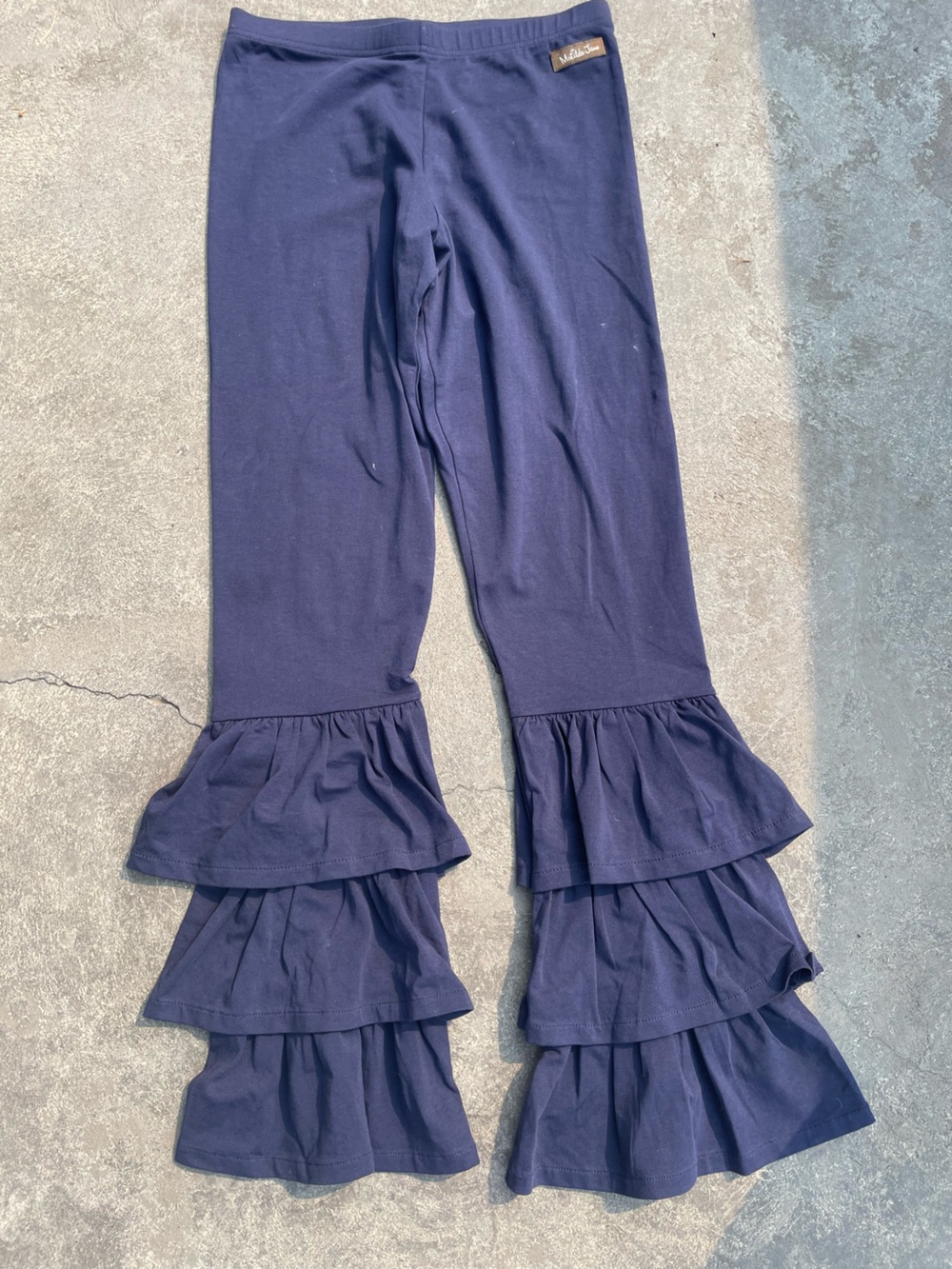 Matilda Jane Navy Ruffle Flare Pants